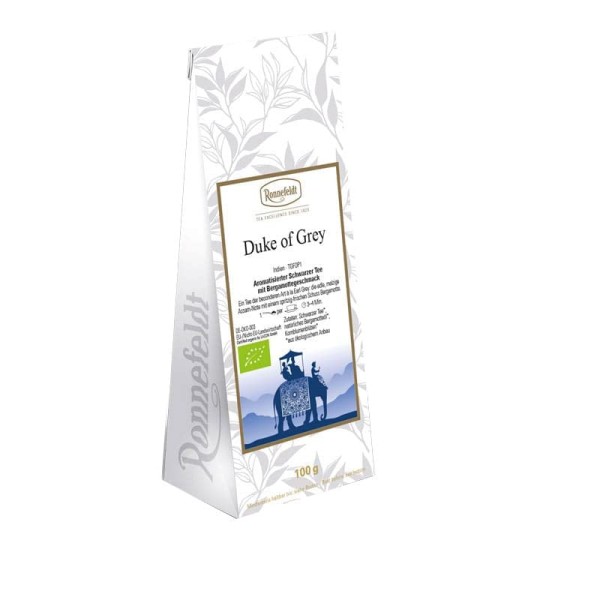 Ronnefeldt - Duke of Grey - Bio - Aromatisierter Schwarzer Tee - 100g