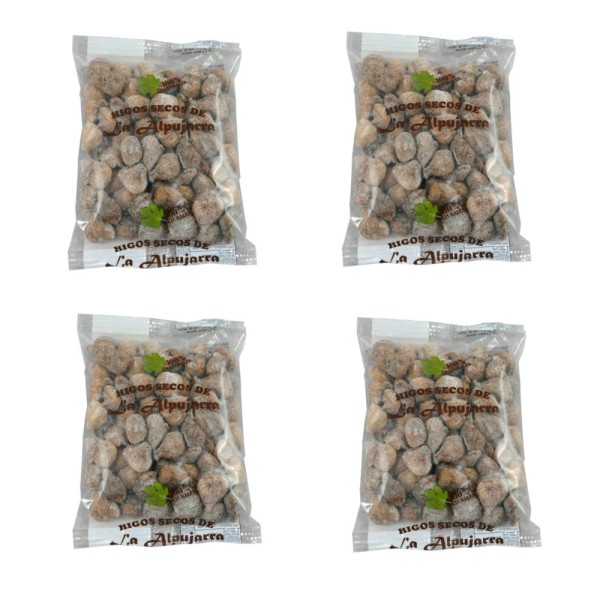 Getrocknete Feigen aus Spanien - 100 % natürlich - Sonnengetrocknet - Glutenfrei - 4 x 500g - 2,0 Kg