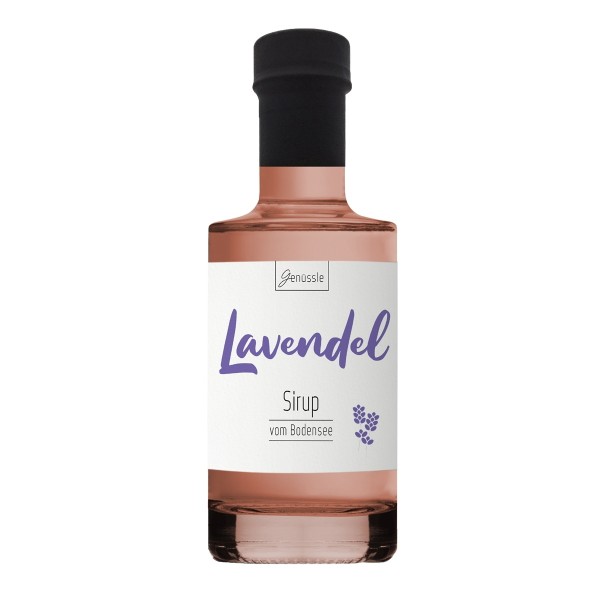 BIO Lavendelblüten-Sirup - Genüssle Lavendelsirup vom Bodensee - Lavendel Sirup