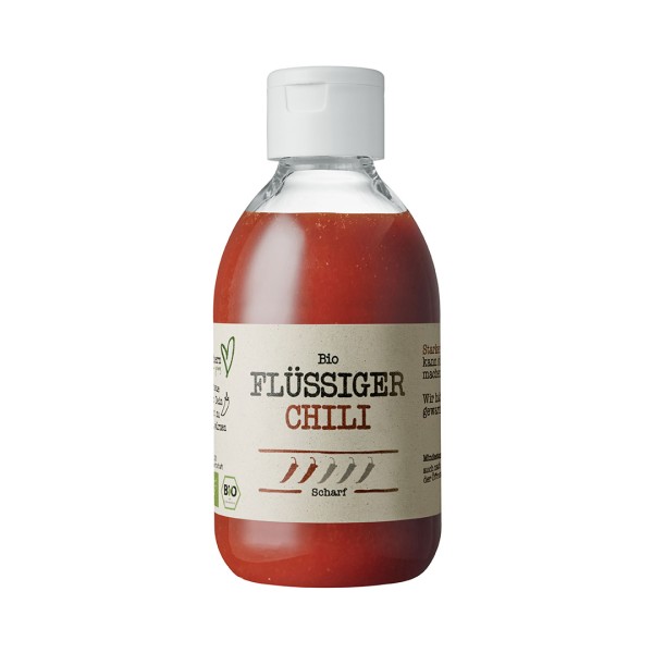 Northern Greens - Flüssiger Chili, Bio zum würzen Squeezebottle 240g