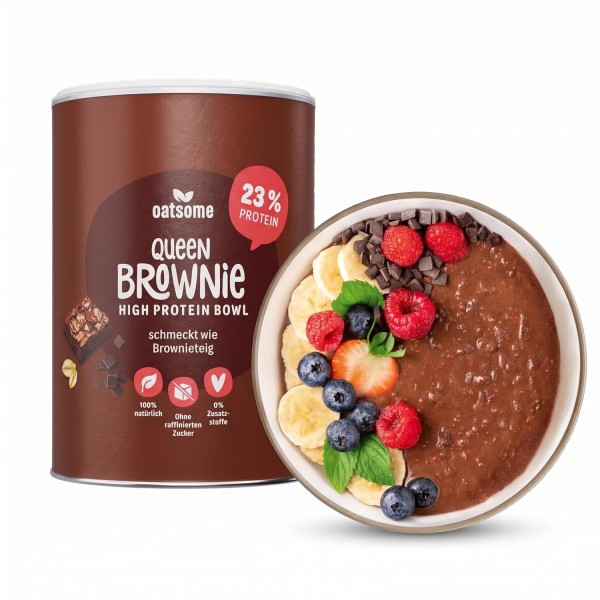 OATSOME® Queen Brownie | Für alle, die morgens schon Krönchen tragen 400g
