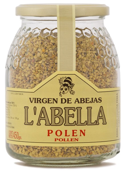 Blütenpollen aus Spanien - beste Qualität - reines Naturprodukt - vom Imker - Superfood- 450 g Glas