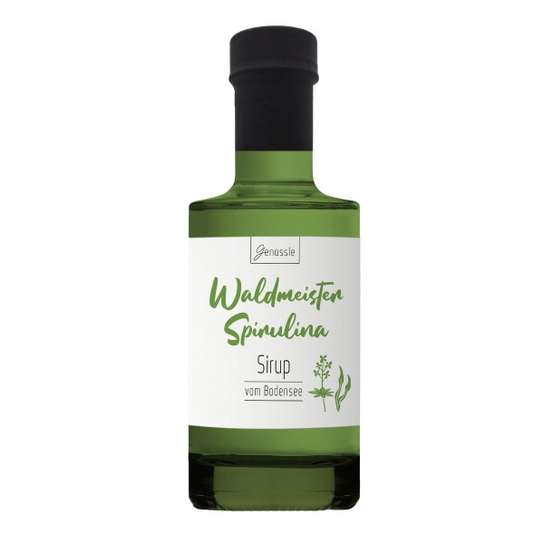BIO Waldmeister-Spirulina-Sirup - Genüssle Waldmeister Sirup vom Bodensee mit blauem Spirulina
