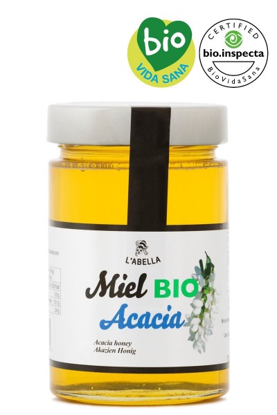 Echter BIO Akazienhonig aus Spanien - Premium Qualität - reines Naturprodukt - kaltgeschleudert