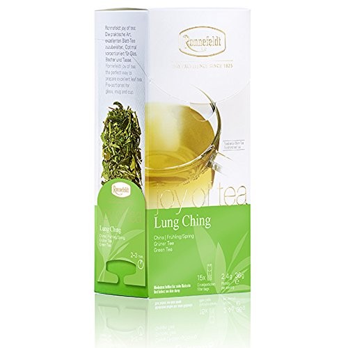 Ronnefeldt Green Dragon - Lung Ching" joy of tea" - Grüner Tee, 15 Teebeutel, 36 g