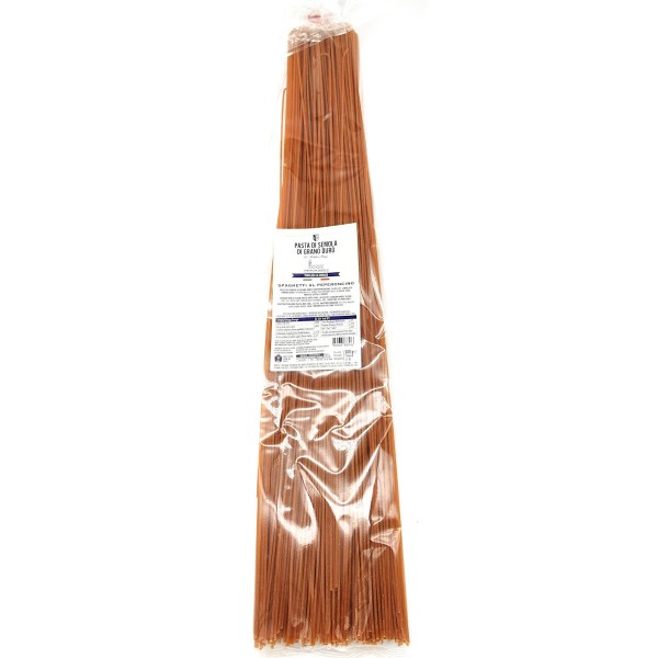 LA TRAFILATA lunghi Spaghetti al Peperoncino/Lange Spaghetti mit Chili 60cm - 500g