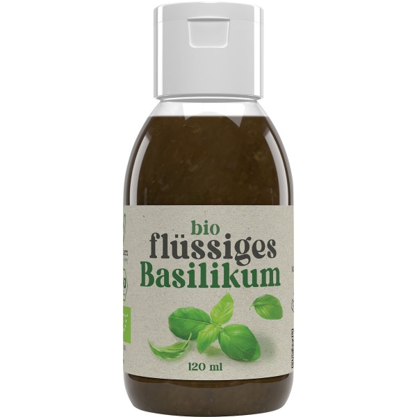 Northern Greens - Flüssiger Basilikum, Bio zum würzen Squeezebottle 120g 