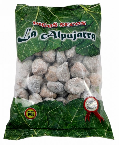 Getrocknete Feigen aus Spanien - Premiumqualität - 100 % natürlich - Glutenfrei - 24 x 500 g - 12 Kg