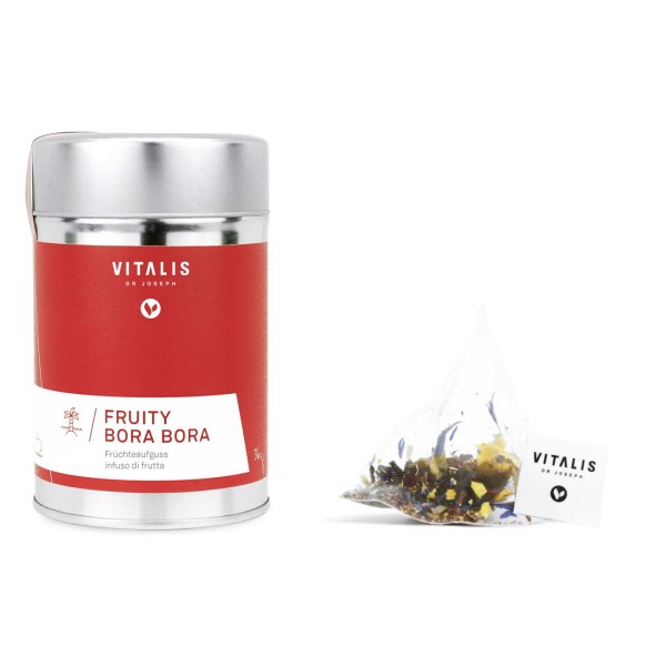 Vitalis - Früchtetee Fruity Bora Bora 36g Tea - Tee von Vitalis Dr. Joseph