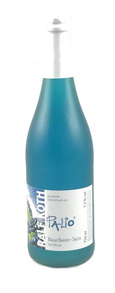 Palio - Blaue Beeren Secco mit Minze 0,75l - Fruchtiger Perlwein - Prämiert aus Deutschland