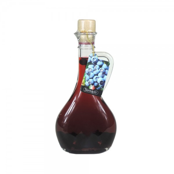 Blaubeeressig - Weißweinessig mit Aroma - Blaubeer Essig aus Italien - TrentinAcetia - 250 ml