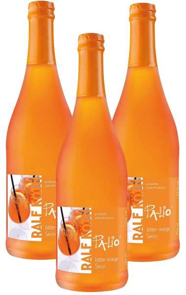 Palio - Bitter-Orange Sprizz 3x 0,75l - Fruchtiger Perlwein 7,30% vol.