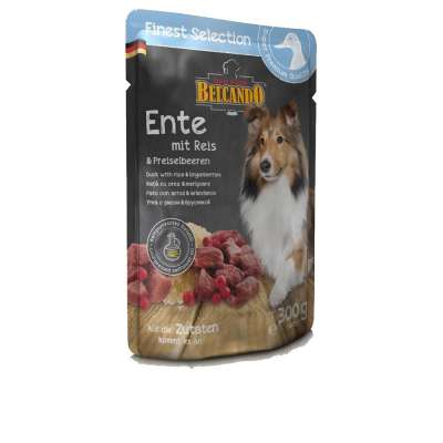 BELCANDO Hunde-Feuchtnahrung – Rind & Spätzle Mit Zucchini, 6 X 300g – Für Sensible & Wählerische Hunde