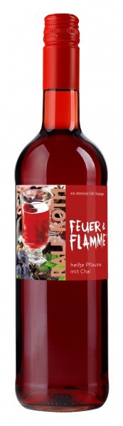 Glühwein Heiße Pflaume mit Chai 0,75l - Feuer & Flamme - Prämiert aus Deutschland