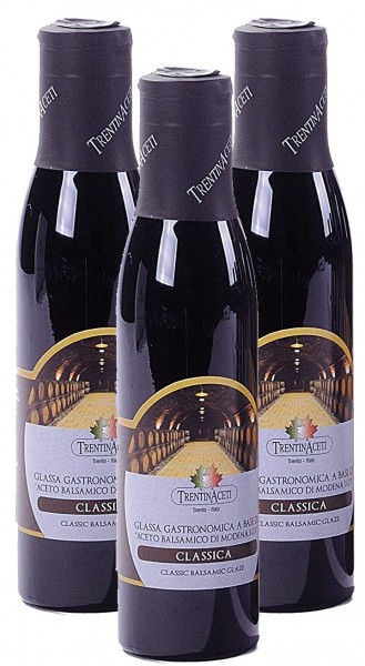 Klassische Balsamico Creme aus Italien - 3x300ml - Aceto Balsamico Di Modena IGP