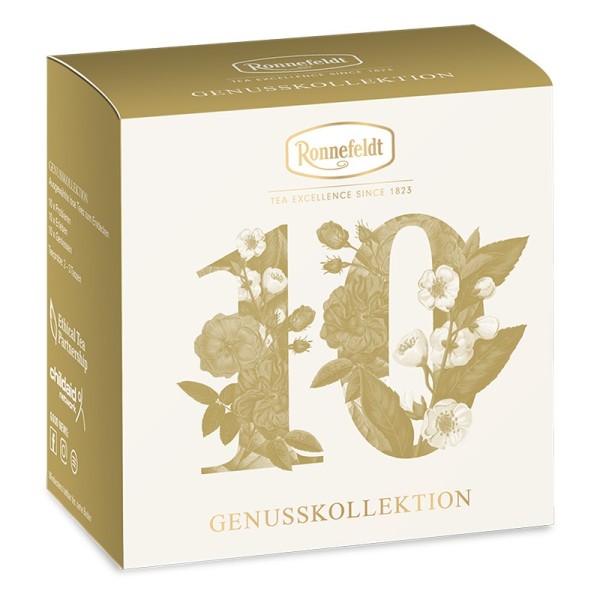 Ronnefeldt - Tee-Akademie - Probierbox Genusskollektion Tees - 10x3,9g - loser Tee