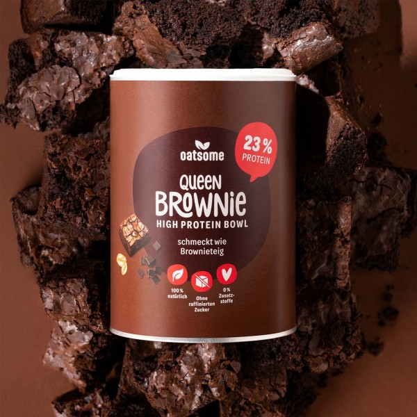 OATSOME® Queen Brownie | Für alle, die morgens schon Krönchen tragen 400g