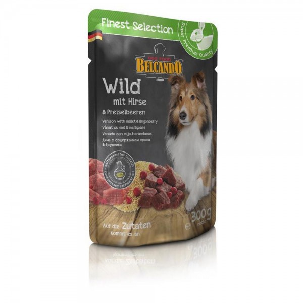 Belcando 1 x 300g Wild mit Hirse und Preiselbeeren Frischebeutel