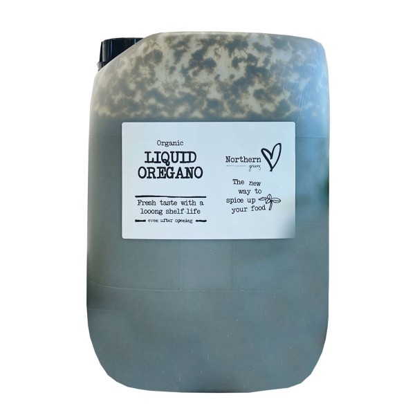 Northern Greens - Flüssiger Oregano, Bio zum würzen 10L Kanister für Großverbraucher und Gastronomie