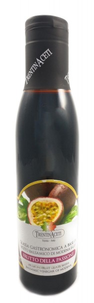 Passionsfrucht Balsamico - Balsamico Creme mit Aroma - 300 ml - Aceto Balsamico Di Modena IGP 