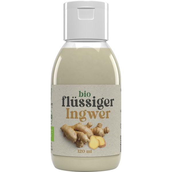 Northern Greens - Flüssiger Ingwer, Bio zum würzen Squeezebottle 120g 
