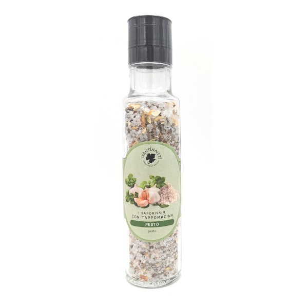 TrentinAceti PESTO - PESTO Salzmischung - Italienische Gewürzmischung - höchste Qualität - 220g