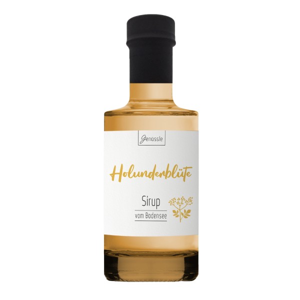 BIO Holunderblütensirup - Genüssle Holunderblüten Sirup vom Bodensee
