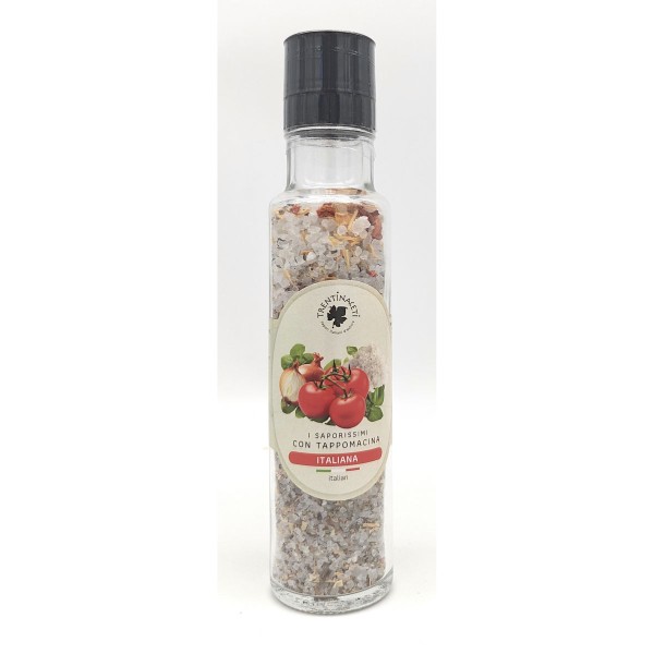 TrentinAceti ITALIANA - Italienische Salzmischung - Italienische Gewürzmischung - höchste Qualität - 220g