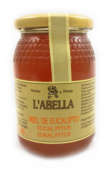 Eukalyptushonig aus Spanien - Premium Qualität - reines Naturprodukt - kaltgeschleudert - im Glas