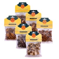 getrocknete Speisepilze - 6 Sorten a 15 g - Speisepilze der Spitzenklasse aus Spanien - in Scheiben getrocknete Speisepilze - 6 Sorten a 15 g - Speisepilze der Spitzenklasse aus Spanien - in Scheiben