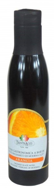 Orangen Balsamico - Balsamico Creme mit Aroma aus Italien - 300 ml - Aceto Balsamico Di Modena IGP 