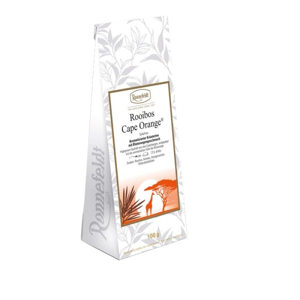 Ronnefeldt - Rooibos Cape Orange® - Aromat. Kräutertee aus Südafrika - 100g