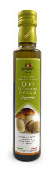 Extra Natives Olivenöl mit natürlichen Steinpilzaroma aus Italien - höchste Qualität - 250 ml