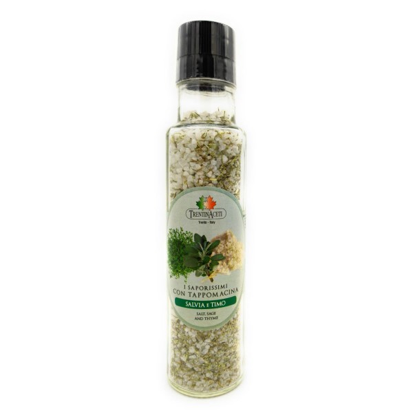 Italienische Gewürzmischung - Salbei & Thymian Salz Gewürze - Salvia e Timo Salz - höchste Qualität - 260g