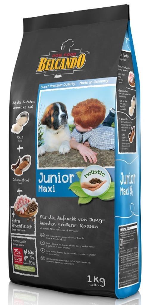 Hunde Trockenfutter - Junior Maxi Geflügel und Reis 3x 1kg - Belcando ...