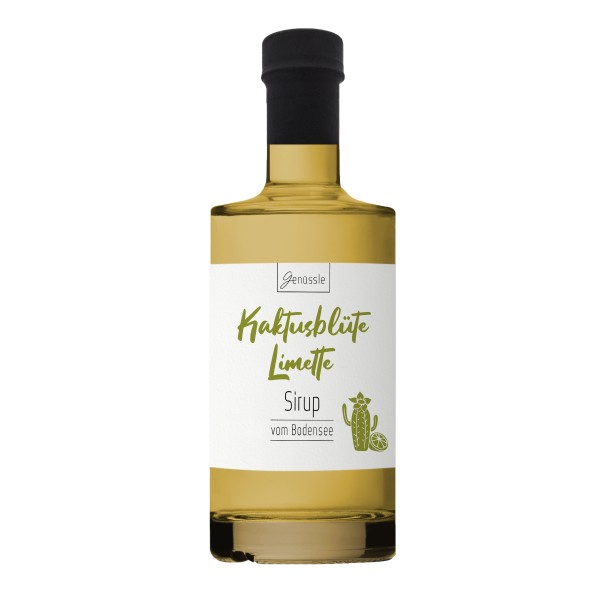 Kaktusblüte-Limette-Sirup - Genüssle Katkusfeigen Sirup vom Bodensee