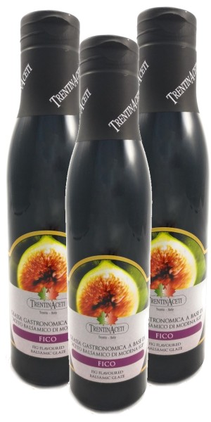 Feigen Balsamico - Creme Balsamic Vinegar of Modena PGI - TrentinAcetia -3x300 ml