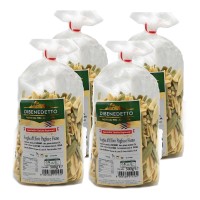 Frische Foglie d'Ulivio Paglia e Fieno Nudeln aus Italien von DIBENDETTO 4x 500g – trafila in bronzo - Handwerkliche Verarbeitung Frische Foglie d'Ulivio Paglia e Fieno Nudeln aus Italien von DIBENDETTO 4x 500g – trafila in bronzo - Handwerkliche Verarbeitung