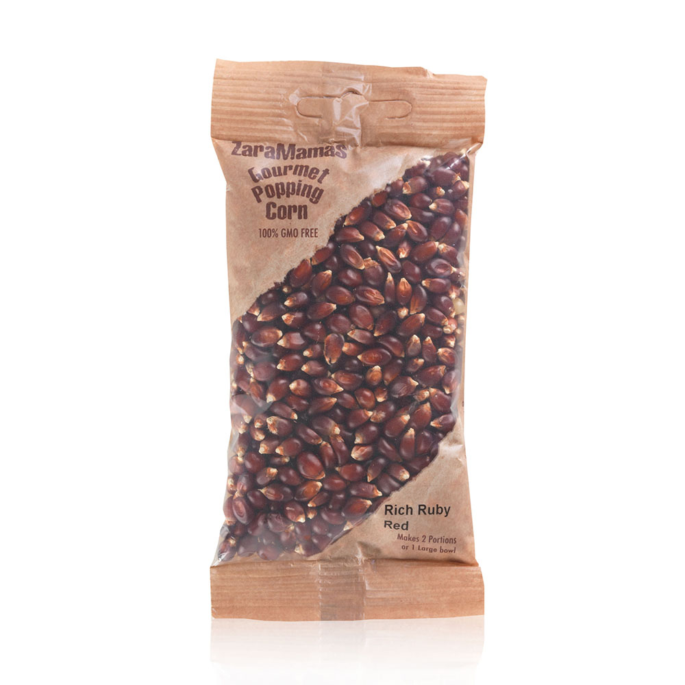 ZaraMama Rich Ruby Red Popcorn 90g Frei von Gentechnik | GourmetKult ...